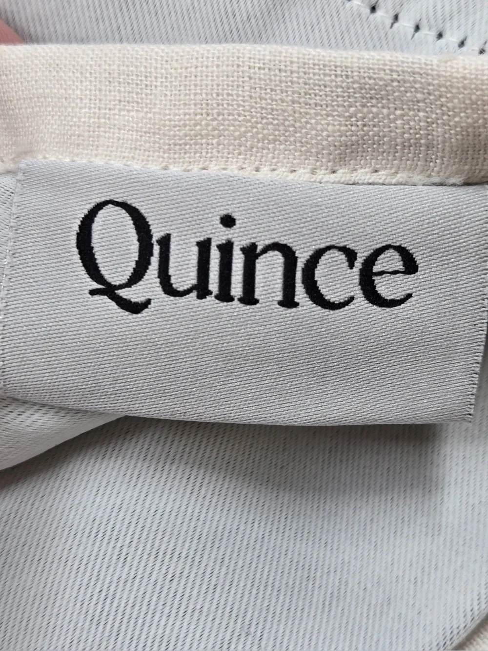NWT QUINCE Set Of 2 48x84 European Linen True Blackout Curtains Cream 0624